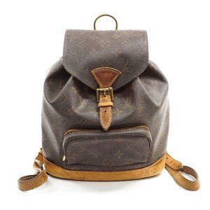 Louis Vuitton Classic Brown and Tan Backpack